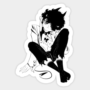 Demon boy Sticker